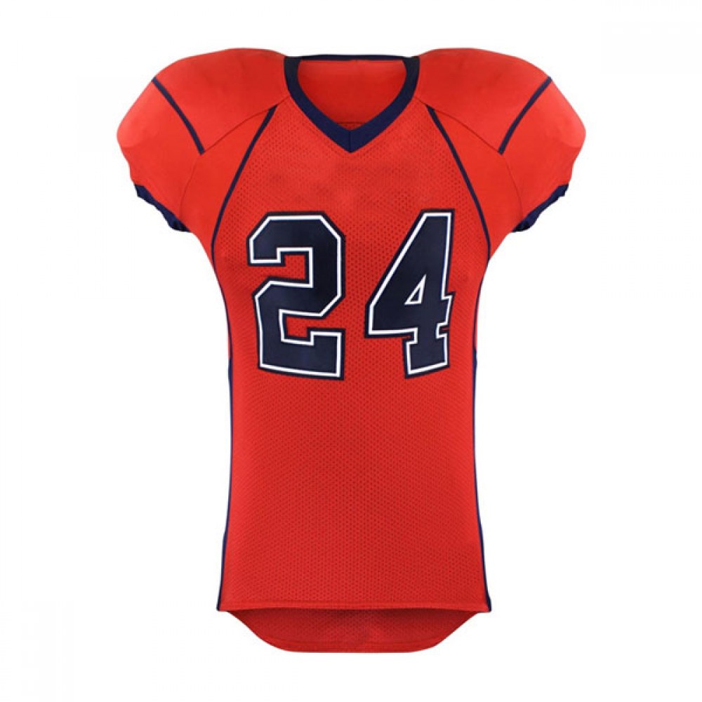 Red American Football Jersey