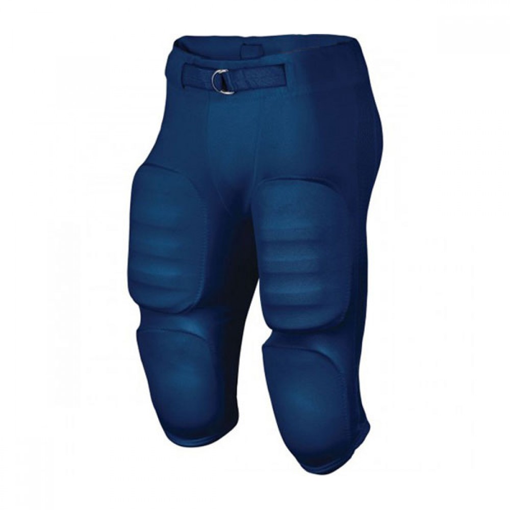 High Rise Hip Pads Semi-rigid Thigh Pads Mens Elastic Waist Sports American Football Pants With Knee Pads