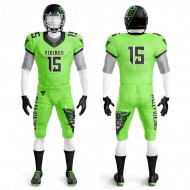 High quality 7 Padded Plain Blank custom color professional American football uniform