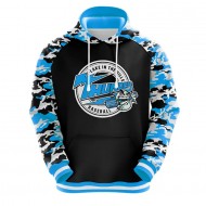 Custom sublimation hoodies /sweatshirts polyester fabric dye sublimation sweater