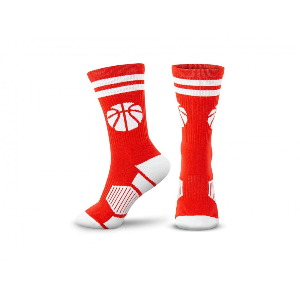 Custom Printing Polyester Crew Men Sublimation Basketball Sport Socks