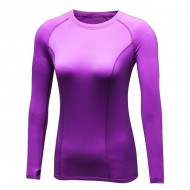 Custom Logo Women Long Sleeve Printed Sports Rash guard Shirt