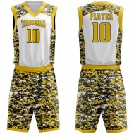 Sublimated Reversible Basketball Uniforms Wholesale