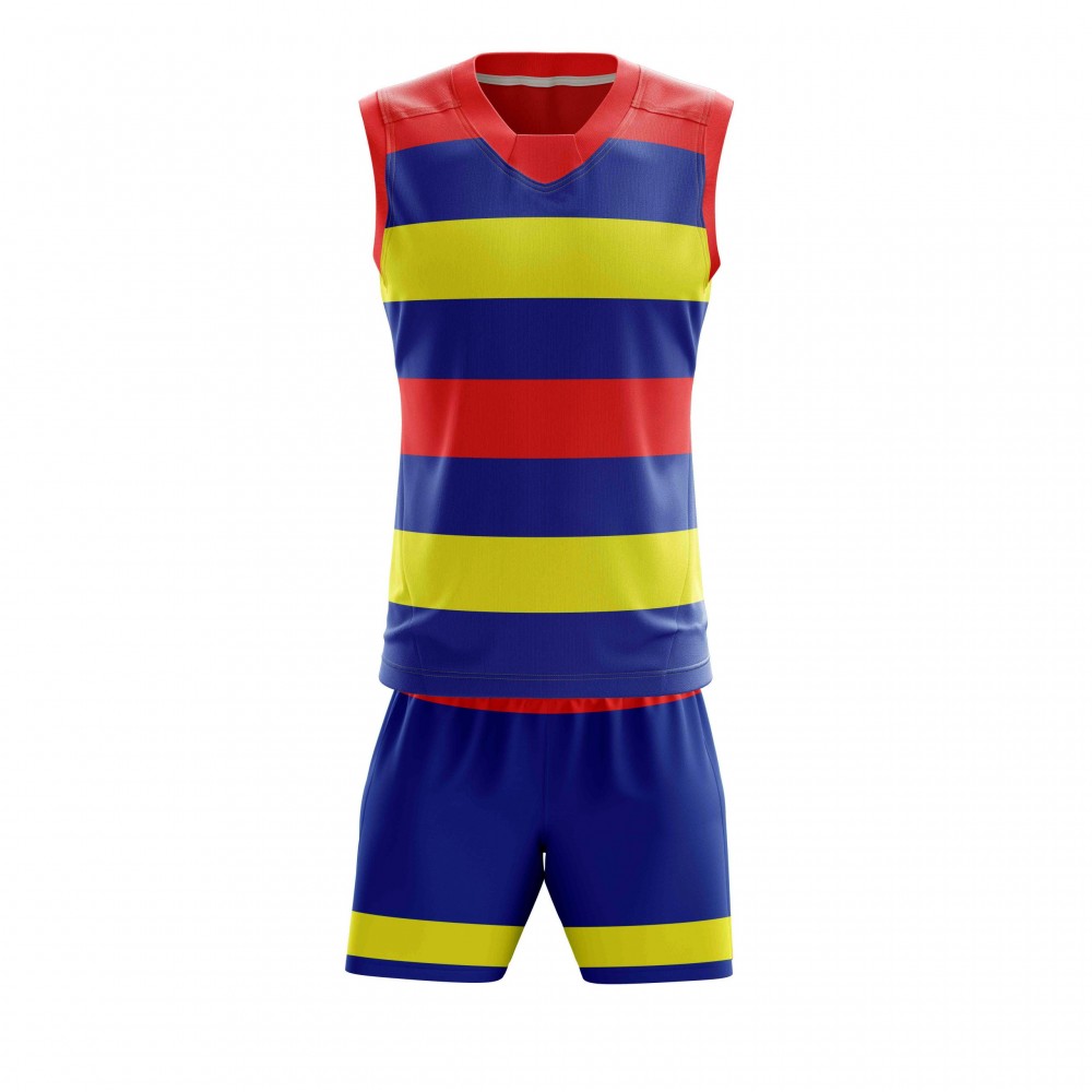 Custom Men’s V Neck Polyester Sublimated Basketball Uniforms