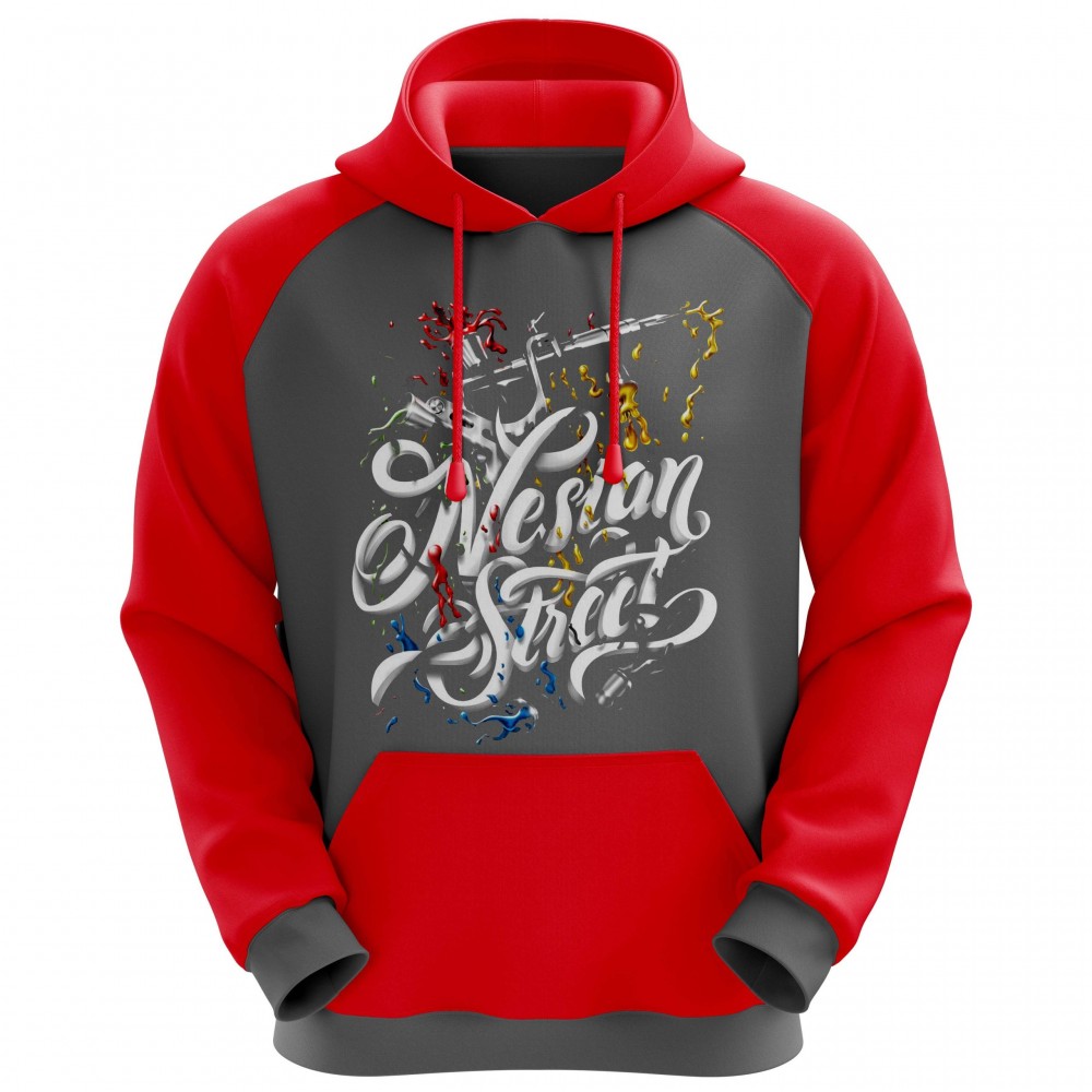 Customize Printed Hoodie Oversize Pullover Unisex blank Polyester sublimation hoodie for men