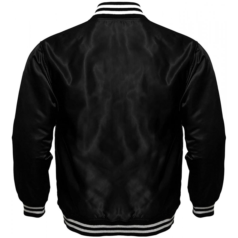 High Quality Best Varsity Jacket silk satin men varsity jacket jacket Wholesale price