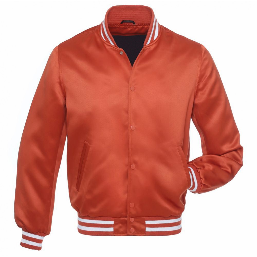 custom men Satin jacket wholesale blank satin silk jackets in all colors