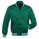 high quality silk satin jacket for men varsity jacket