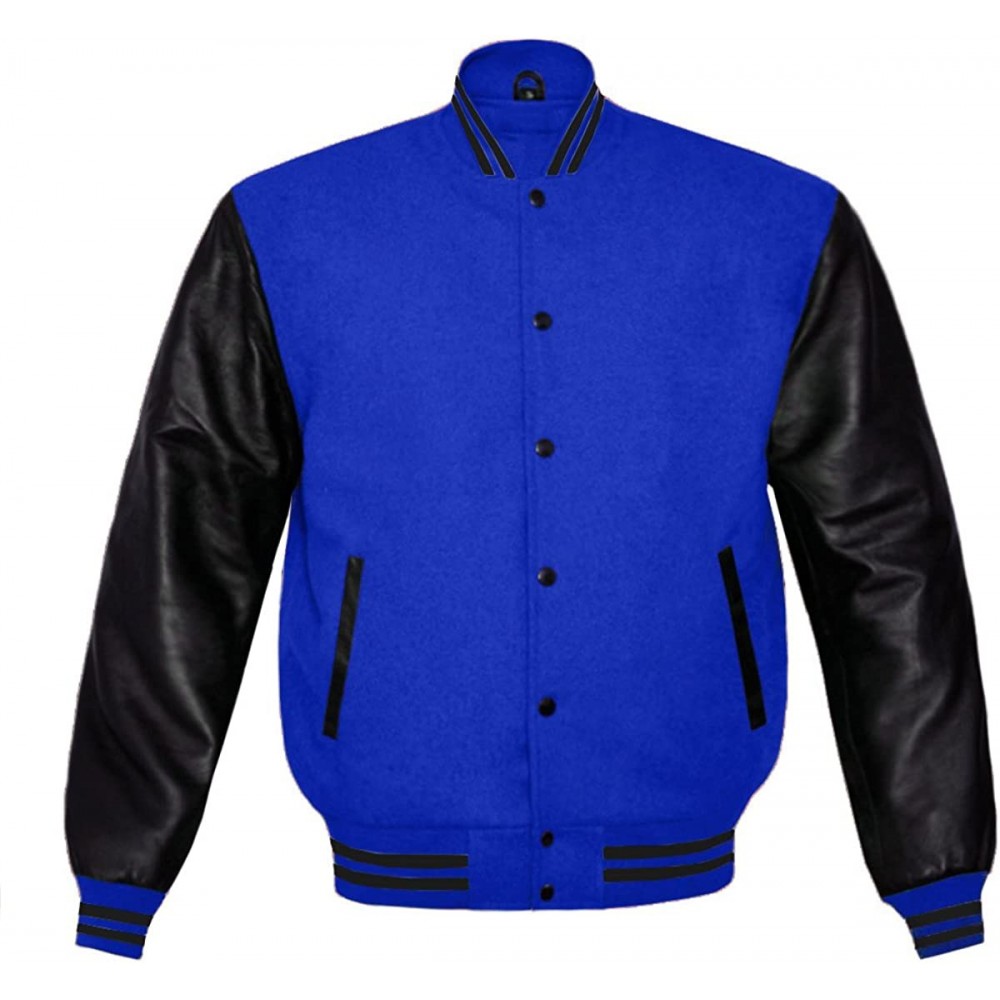 Varsity jacket Hight Quality Wool leather sleeves Custom Print & embroidery Men’s Color jacket