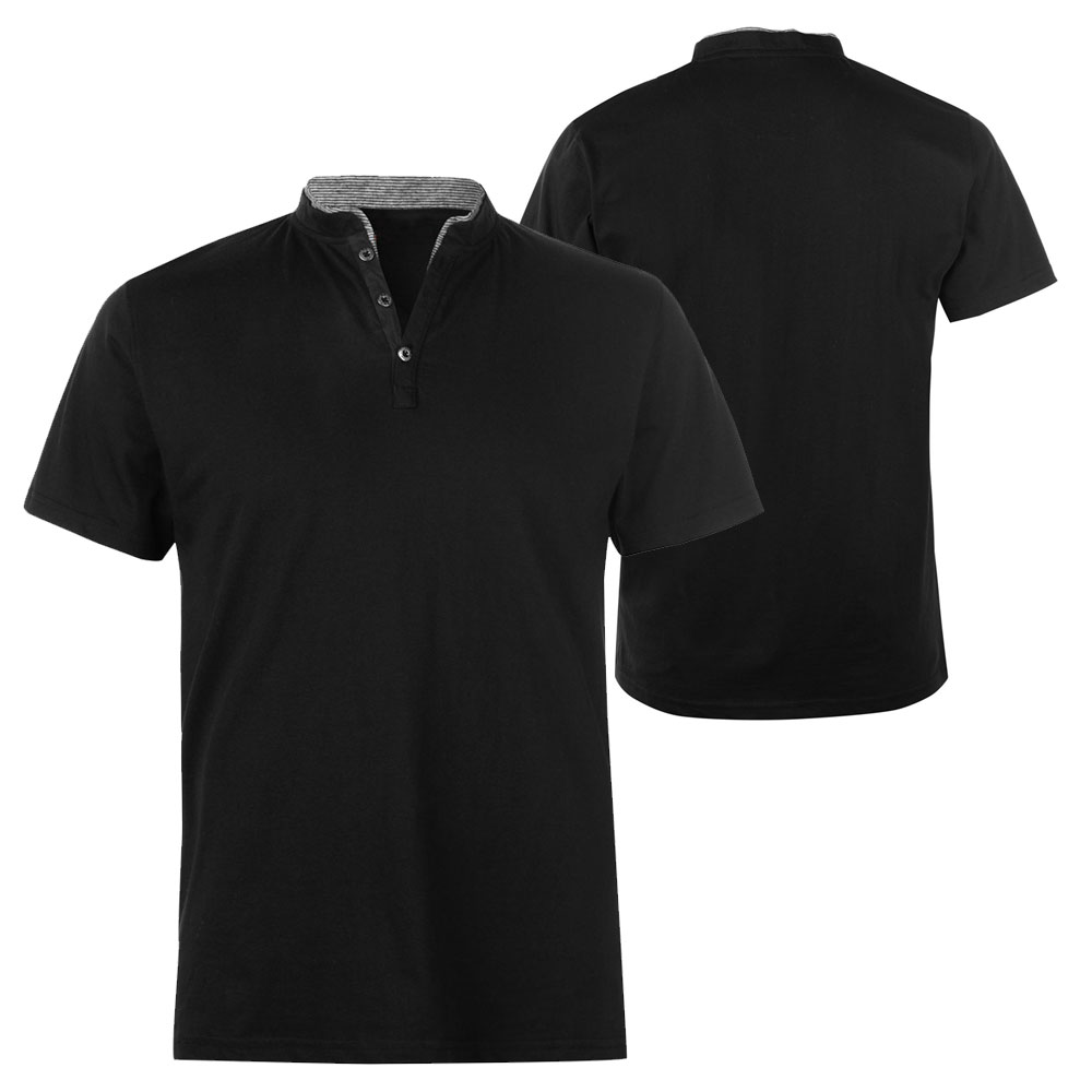 Men’s Blank Premium Fit Short Sleeve Collar With Button T-shirts