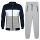 Fitted quality tracksuit sportswear men track suit custom for men Muscle fit tracksuits