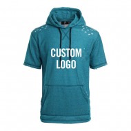 Wholesale Customize Solid Color Blank Men’s Zip Hoodie Zipper Up Men’s Hoodies