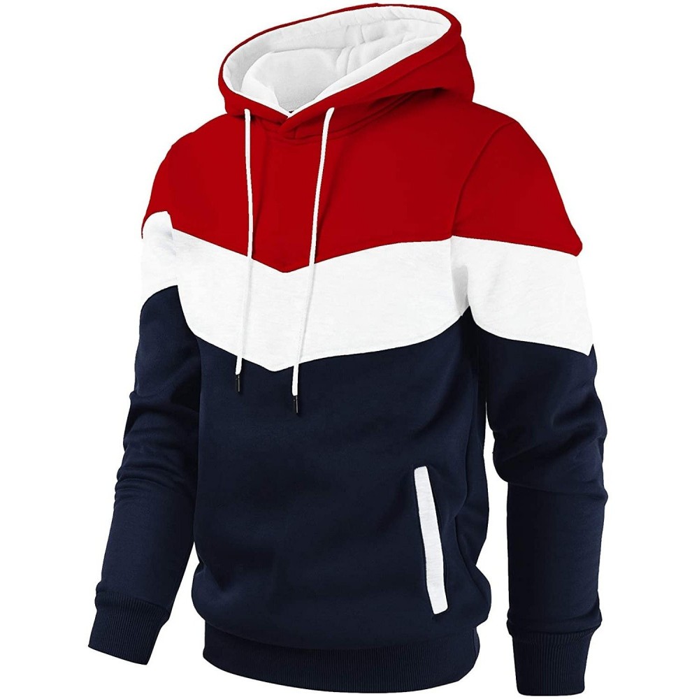 Wholesale 100% Cotton Polyester Solid Sweatshirt Set Custom White Men’s Hoodies & Sweatshirts For Man