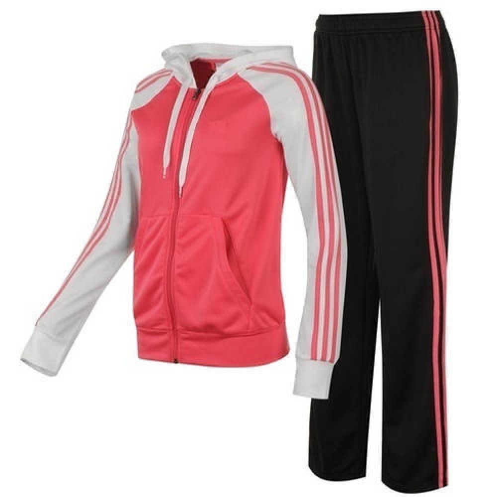 Wholesales Pink Color Custom Sweat suit With Full Zipper Hoodie And Running jogger