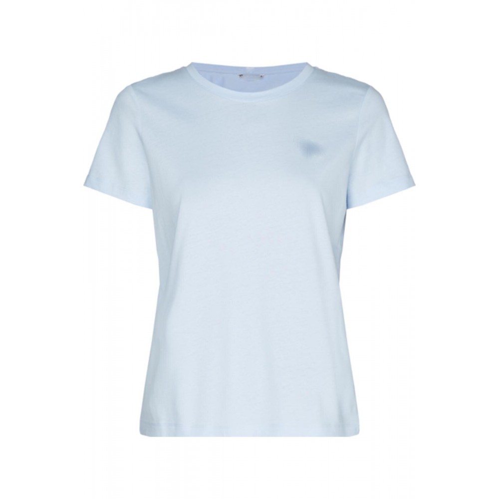 Light Blue Color Classic Design Women T-Shirts With Custom Logo T-Shirt for Women