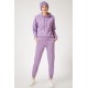 Women’s Lilac Fleece Winter Track Suit