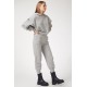 Women’s Gray Padded Fleece Track Suit