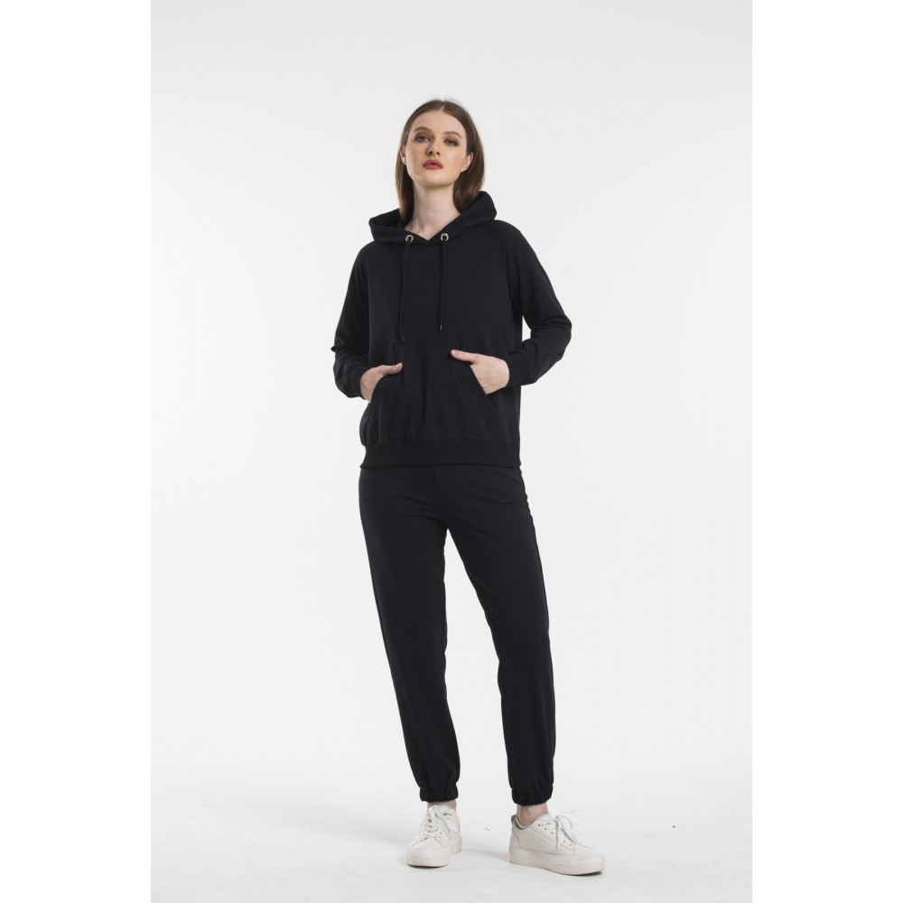 Women’s Thread Hooded Kangaroo Pocket Tracksuit