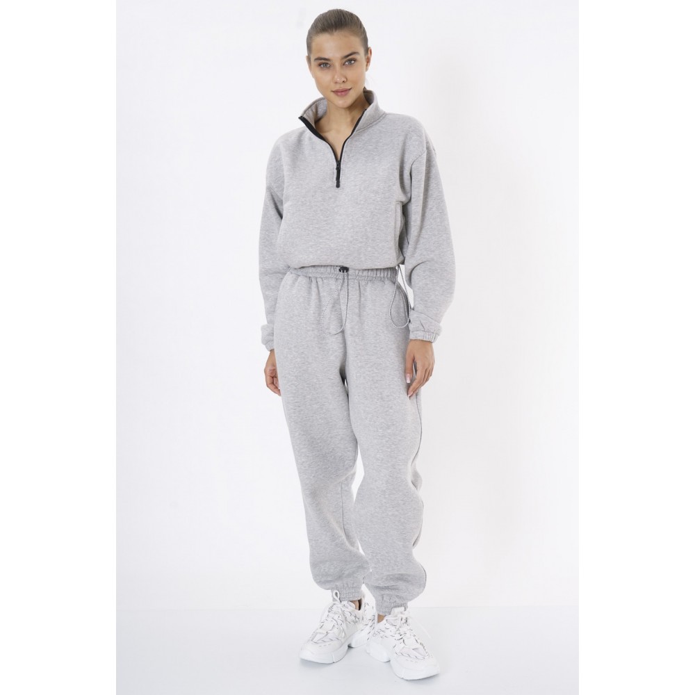 Women Embroidery Detailed Knitted Jogging suits