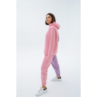 Pink Lilac Block Tracksuit Bottom