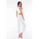 Women’s White Stripe Detailed Jogger Sweatpants